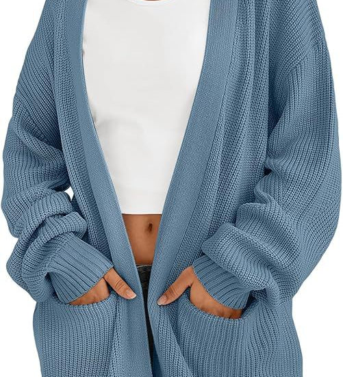 HANSEL™ - Lightweight Loose V-Neck Cardigan