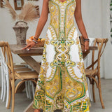 ROSARIO™ - Chic Summer Sleeveless Strap Maxi Dress
