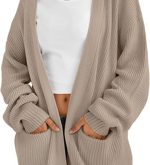 HANSEL™ - Lightweight Loose V-Neck Cardigan