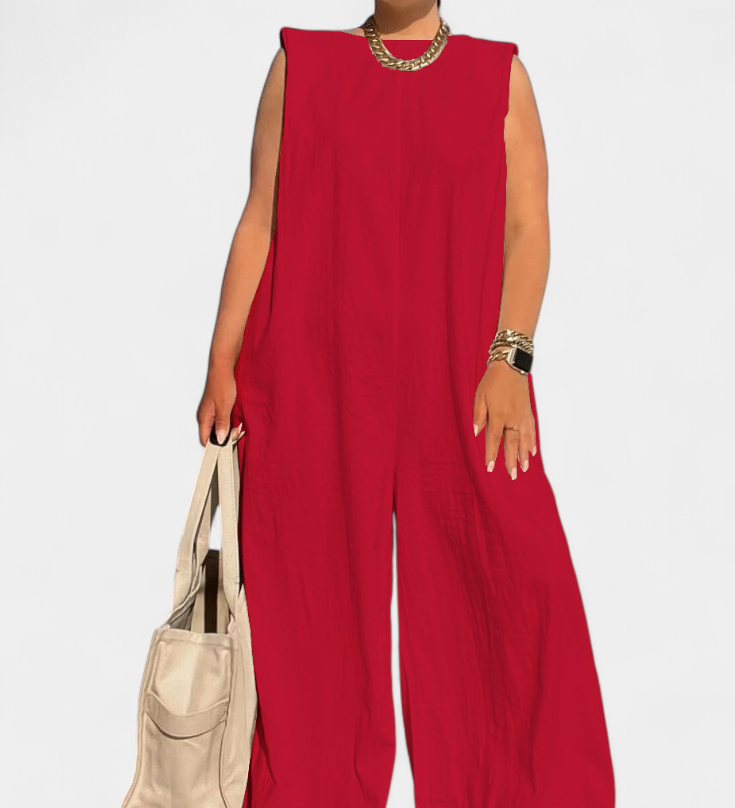 Airla Mono Oversize Without Sleeves with Wide Legs