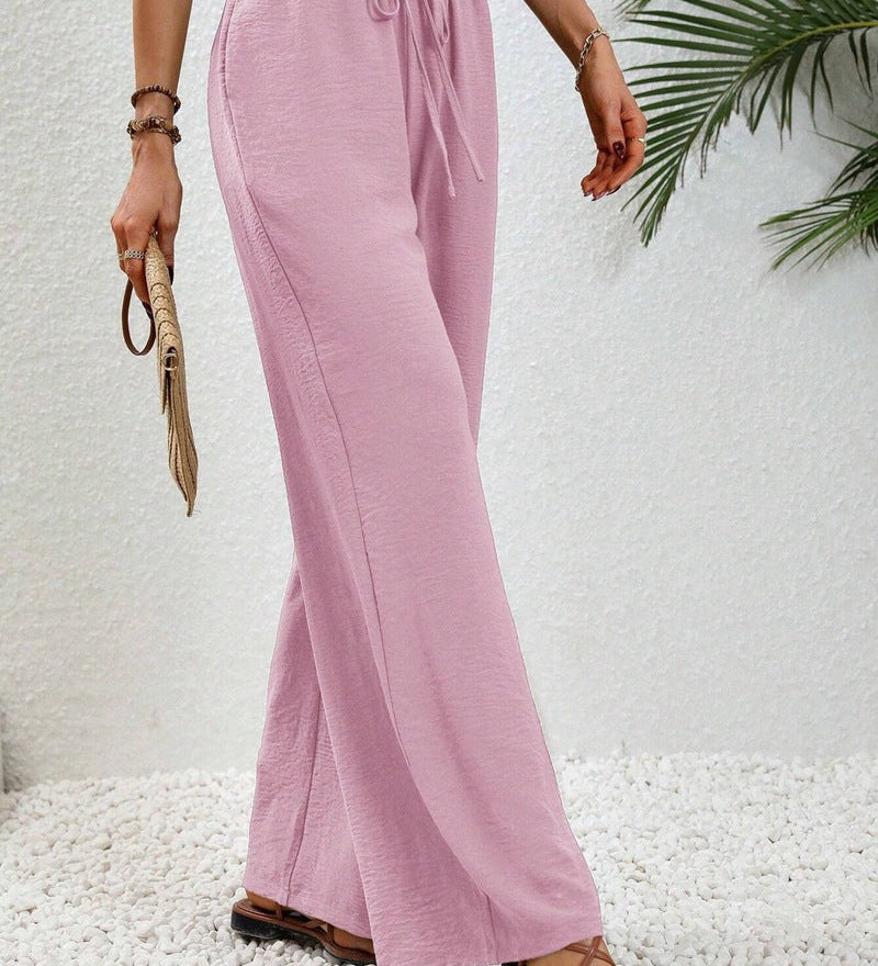 NIKU™ - Casual Wide Leg Drawstring Pants