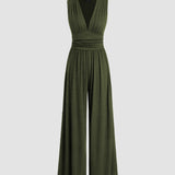 MUTYA™ – Chic Sleeveless Wide-Leg Jumpsuit