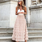 JOAN™ - Elegant Maxi Layered Cake Skirt