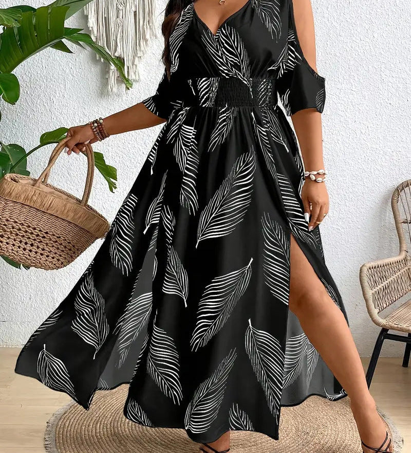 SIZAINE™ – Comfy Plus Size Casual Flowy Summer Dress