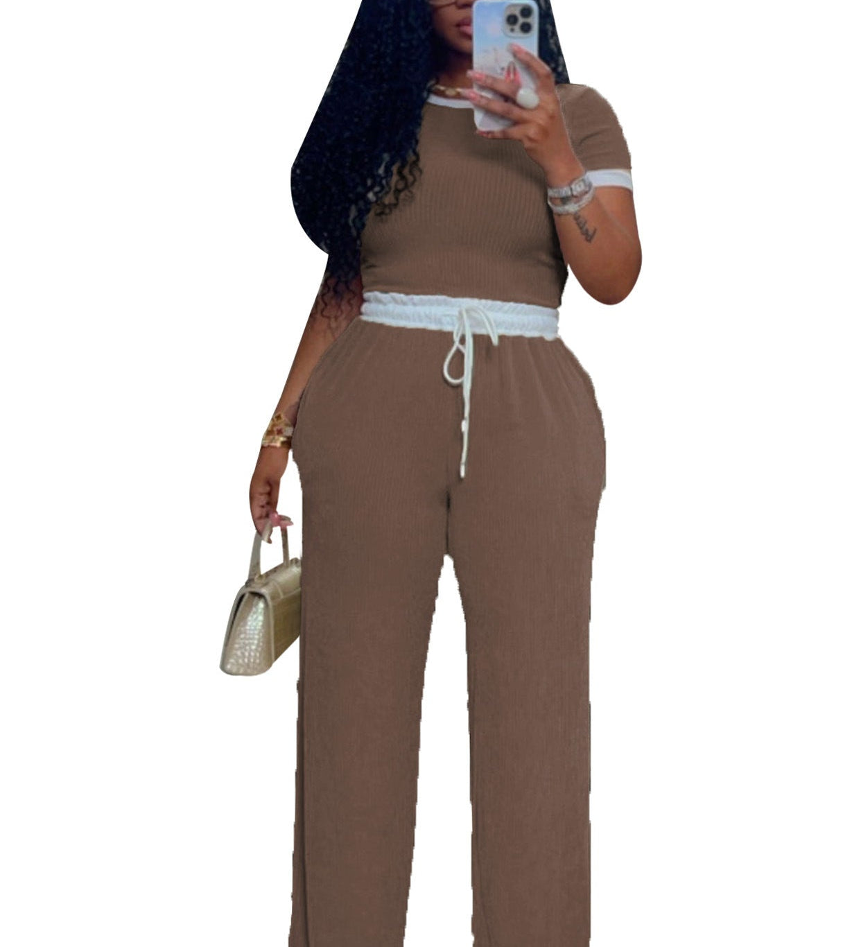 JELENA™ – Comfy Summer Tee and Pant Co-ord Set