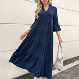 STELLA™ - Casual V-Neck Summer Maxi Dress