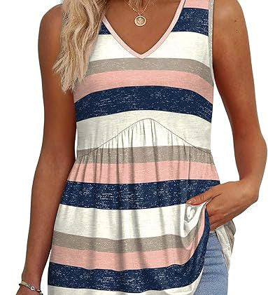 ELIORA™ - Effortless Flowy Sleeveless Tank Top