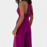 Jessica Mono Halter Cross Back with Wide Leg