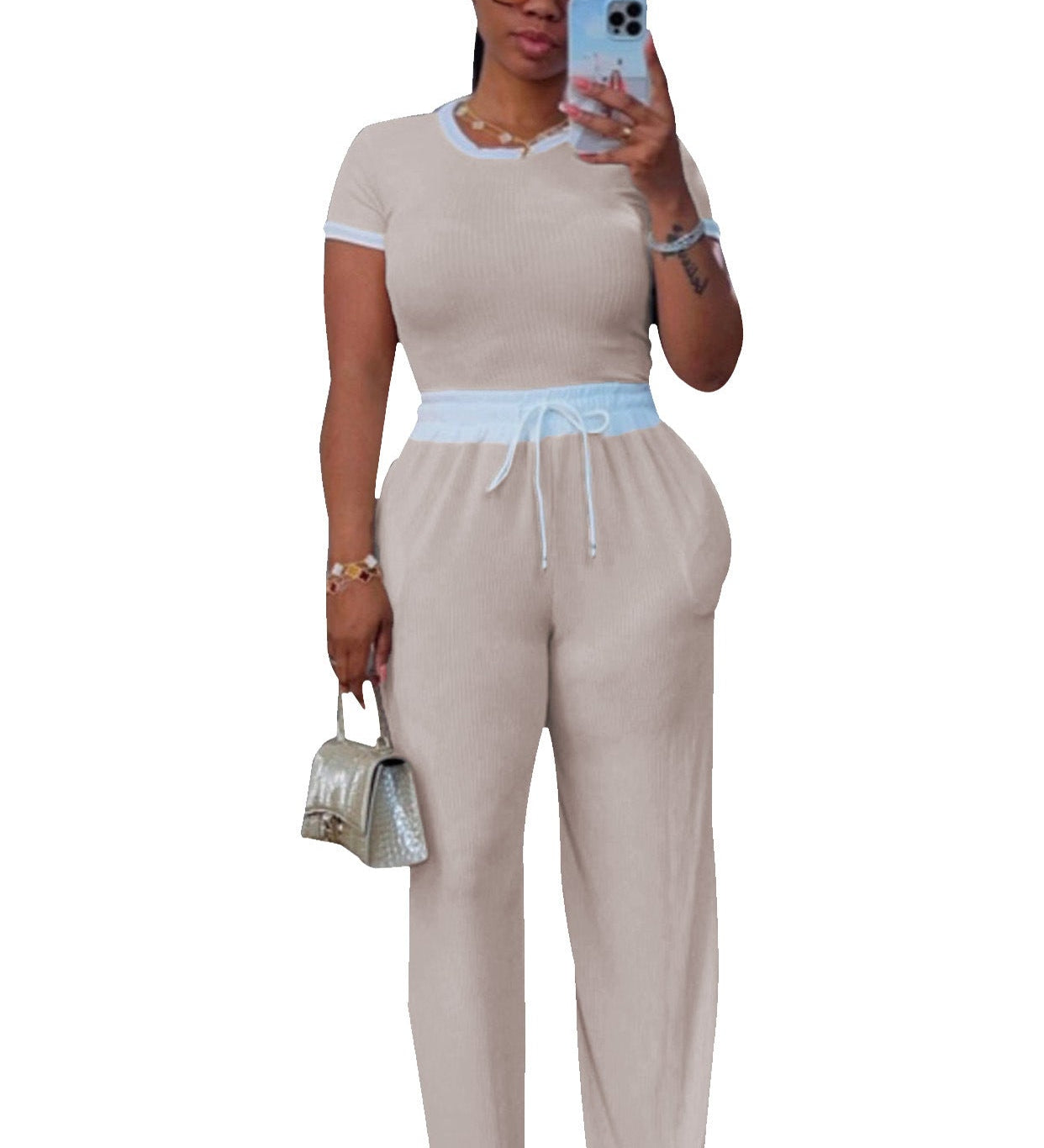 JELENA™ – Comfy Summer Tee and Pant Co-ord Set