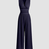 MUTYA™ – Chic Sleeveless Wide-Leg Jumpsuit