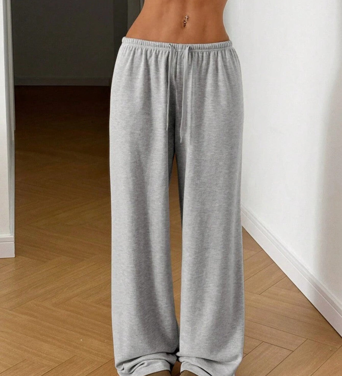 QOVELA™ - Casual Adjustable String Wide Leg Pants