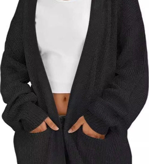 HANSEL™ - Lightweight Loose V-Neck Cardigan