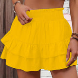 GAIL™ - Casual Ruffle Tiered Boho Shorts