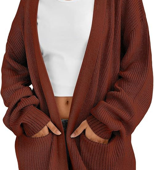 HANSEL™ - Lightweight Loose V-Neck Cardigan