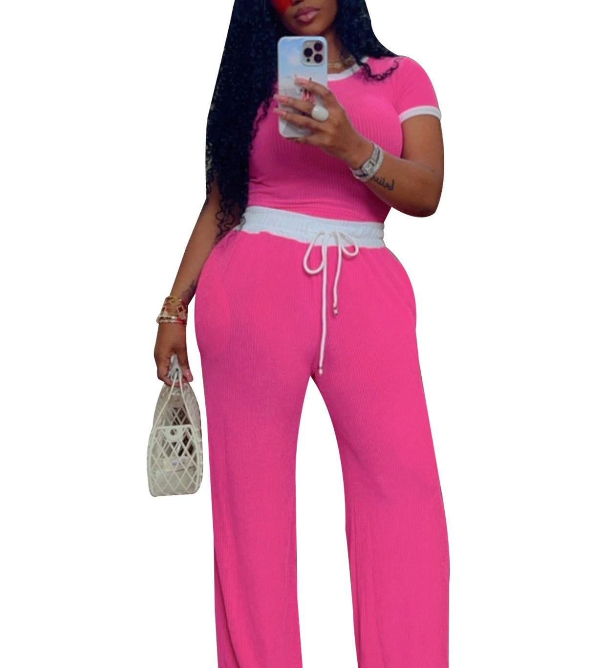 JELENA™ – Comfy Summer Tee and Pant Co-ord Set