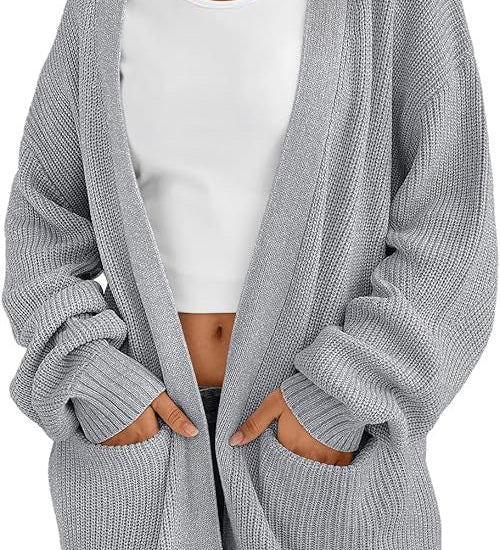 HANSEL™ - Lightweight Loose V-Neck Cardigan