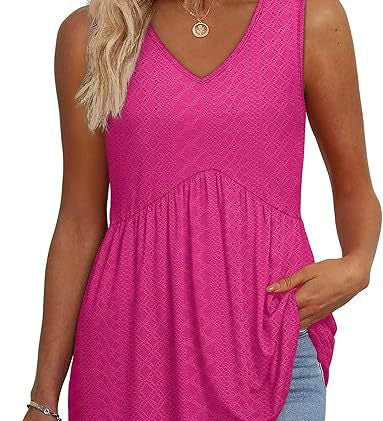 ELIORA™ - Effortless Flowy Sleeveless Tank Top