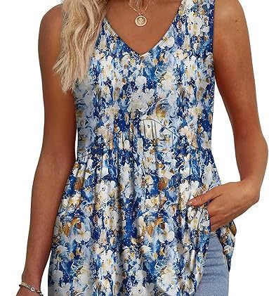 ELIORA™ - Effortless Flowy Sleeveless Tank Top