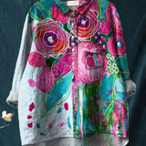 CLAUDINE™ - Serene Art Shirt