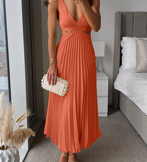 Beauty Dress | Pleated Occasion Dress