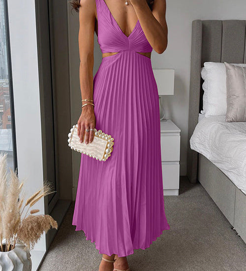 Beauty Dress | Pleated Occasion Dress