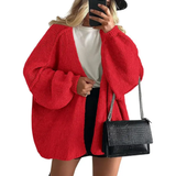 WINONA™ – Cozy Oversized Lantern Sleeve Cardigan