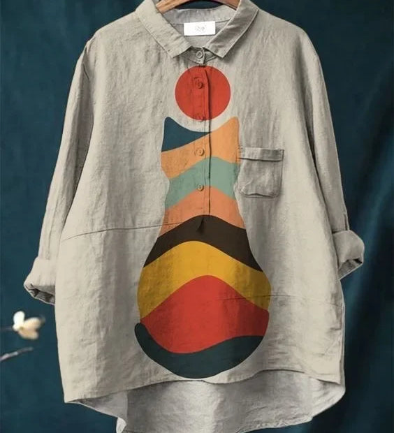 AMARI™ - Cat Art Shirt