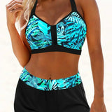 Palmira - High-Waisted Striped Bikini