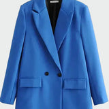 Oversized Coat with Modern Lines