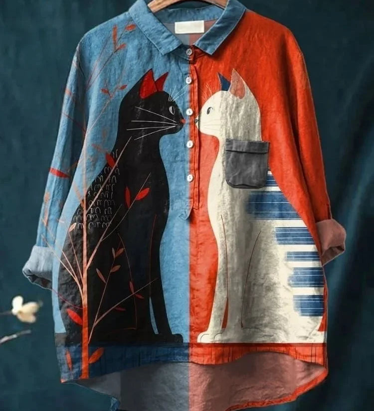 AMARI™ - Cat Art Shirt