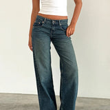 SYLVAINE™ – Vintage Casual Baggy Jeans