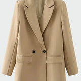 Oversized Coat with Modern Lines