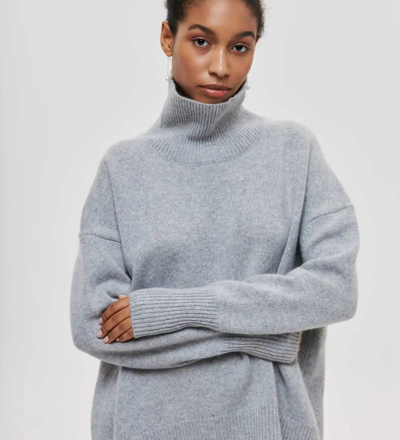 ALYSSA™ - Elegant Turtleneck Sweater