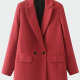 Oversized Coat with Modern Lines