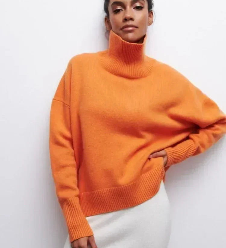 ALYSSA™ - Elegant Turtleneck Sweater
