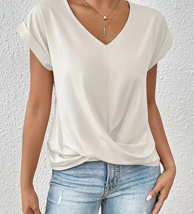 BELLE™ | The Stylish V-Neck Top
