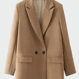 Oversized Coat with Modern Lines