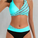 Sofia - Bikini Printed in Warm Tones