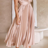 Isla | Elegant Pleated Dress