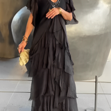 LYNETTE™ - Elegant Flowing Long Dress
