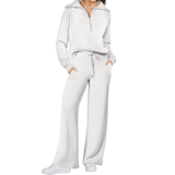 RANDI™ – Cozy Zip-Up Wide Leg Sweatsuit Set