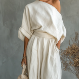 Carmen | Two-Piece Set with Off-Shoulder Design