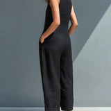 Carmen | Minimalist Sleeveless Jumpsuit