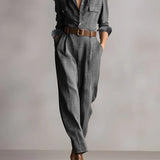 Carmen | elegant checked jumpsuit