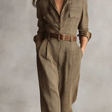 Carmen | elegant checked jumpsuit