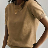 CIELA™ – Lightweight Short Sleeve Crewneck Pullover Top