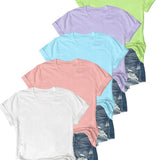 OLIVE™ - Casual Short Sleeve Tee (Pack of 5)