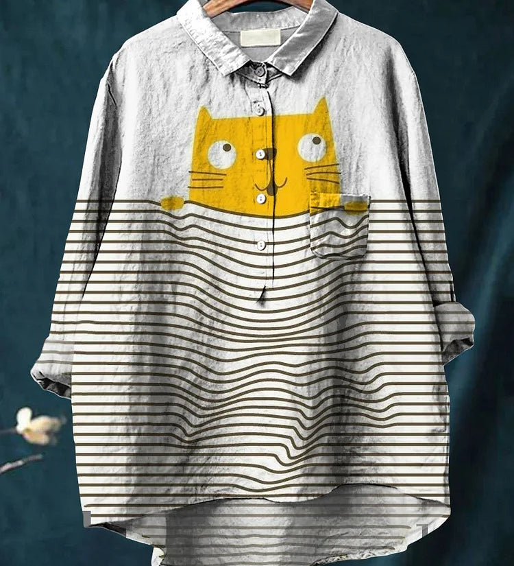AMARI™ - Cat Art Shirt