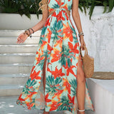VANINA™ Radiant Floral Maxi Dress