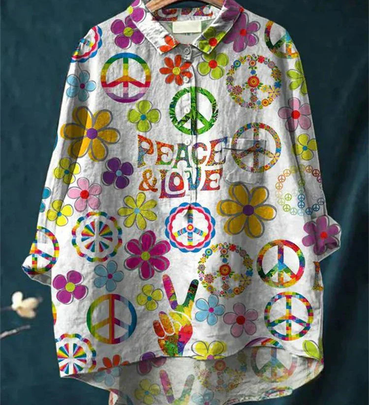 CLAUDINE™ - Serene Art Shirt